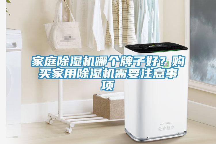 家庭除濕機(jī)哪個(gè)牌子好？購(gòu)買家用除濕機(jī)需要注意事項(xiàng)