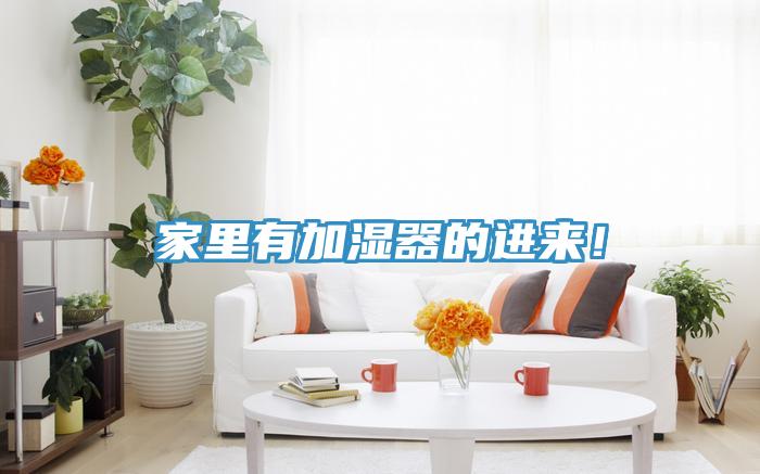 家里有加濕器的進(jìn)來！