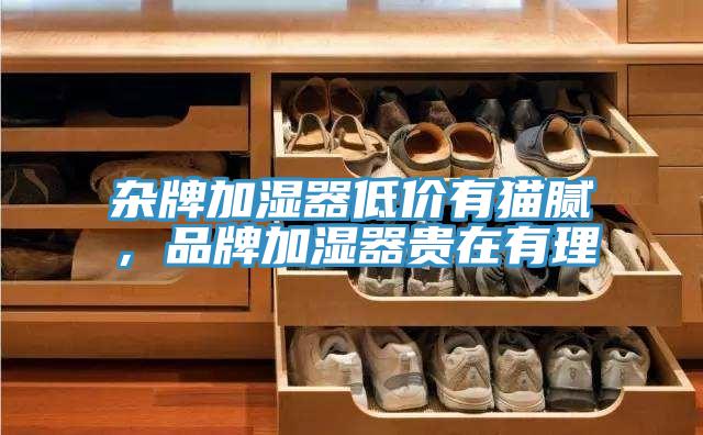 雜牌加濕器低價(jià)有貓膩，品牌加濕器貴在有理