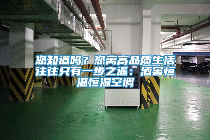 您知道嗎？您離高品質(zhì)生活往往只有一步之遙：酒窖恒溫恒濕空調(diào)
