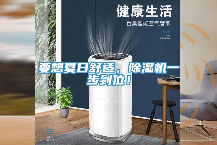 要想夏日舒適，除濕機(jī)一步到位！