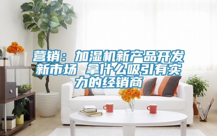 營銷：加濕機(jī)新產(chǎn)品開發(fā)新市場 拿什么吸引有實力的經(jīng)銷商