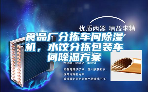 食品廠分揀車間除濕機，水餃分揀包裝車間除濕方案