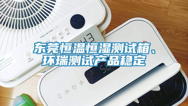 東莞恒溫恒濕測試箱、環(huán)瑞測試產(chǎn)品穩(wěn)定