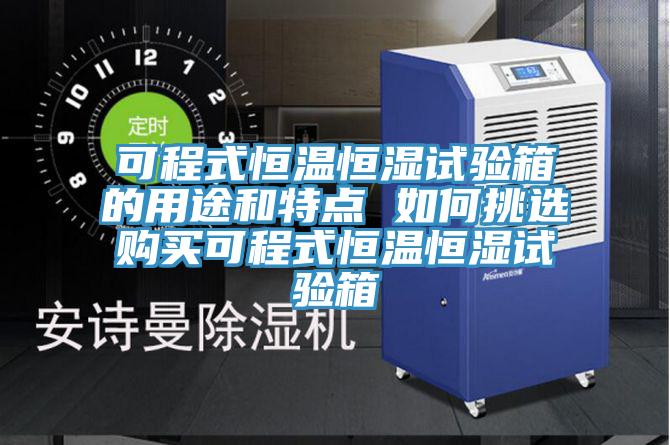 可程式恒溫恒濕試驗(yàn)箱的用途和特點(diǎn) 如何挑選購(gòu)買可程式恒溫恒濕試驗(yàn)箱