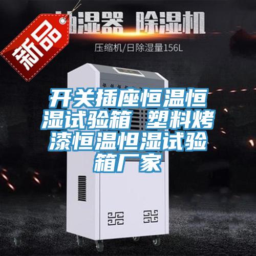 開關(guān)插座恒溫恒濕試驗(yàn)箱 塑料烤漆恒溫怛濕試驗(yàn)箱廠家