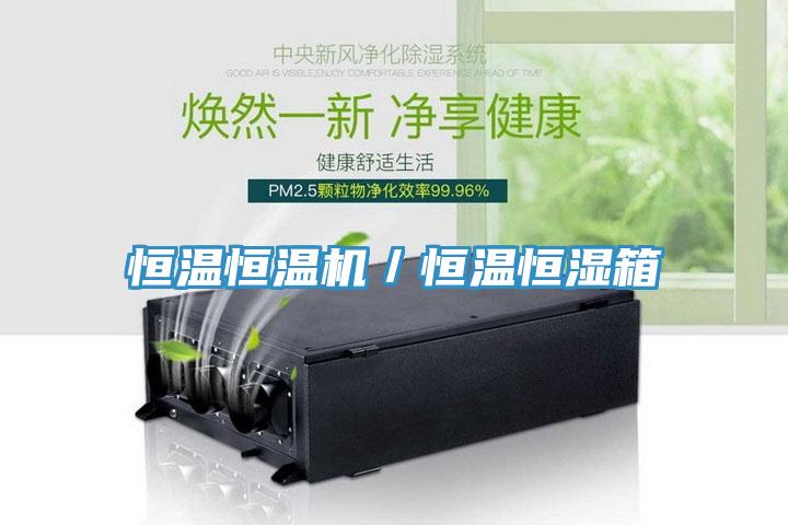 恒溫恒溫機(jī)／恒溫恒濕箱