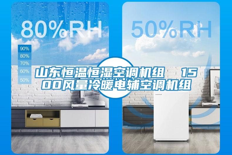 山東恒溫恒濕空調(diào)機(jī)組  1500風(fēng)量冷暖電輔空調(diào)機(jī)組