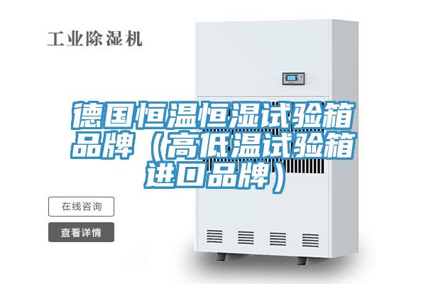 德國恒溫恒濕試驗(yàn)箱品牌（高低溫試驗(yàn)箱進(jìn)口品牌）