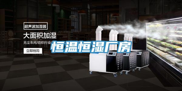恒溫恒濕廠房