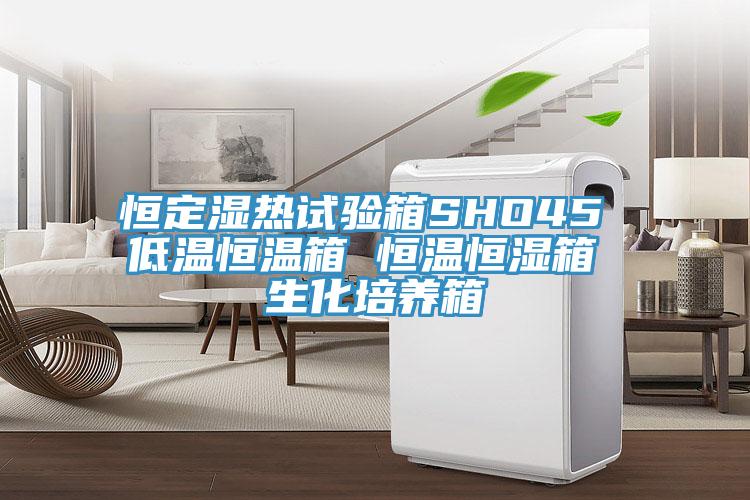 恒定濕熱試驗(yàn)箱SHO45 低溫恒溫箱 恒溫恒濕箱 生化培養(yǎng)箱
