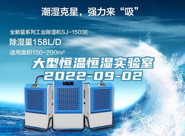 大型恒溫恒濕實驗室2022-09-02