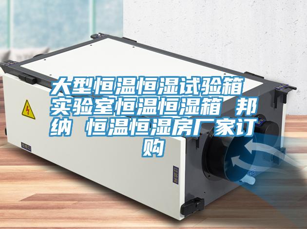 大型恒溫恒濕試驗(yàn)箱 實(shí)驗(yàn)室恒溫恒濕箱 邦納 恒溫恒濕房廠家訂購
