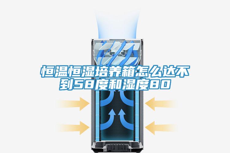 恒溫恒濕培養(yǎng)箱怎么達(dá)不到58度和濕度80