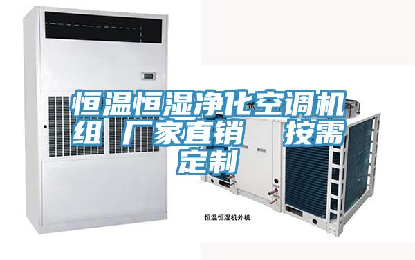 恒溫恒濕凈化空調(diào)機(jī)組 廠家直銷  按需定制