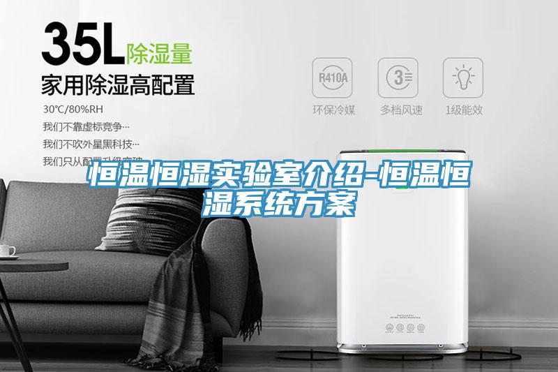 恒溫恒濕實驗室介紹-恒溫恒濕系統(tǒng)方案
