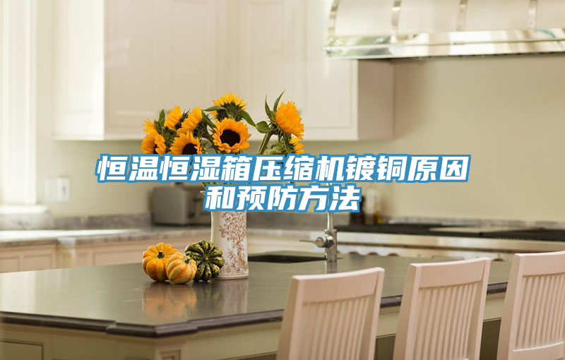 恒溫恒濕箱壓縮機(jī)鍍銅原因和預(yù)防方法