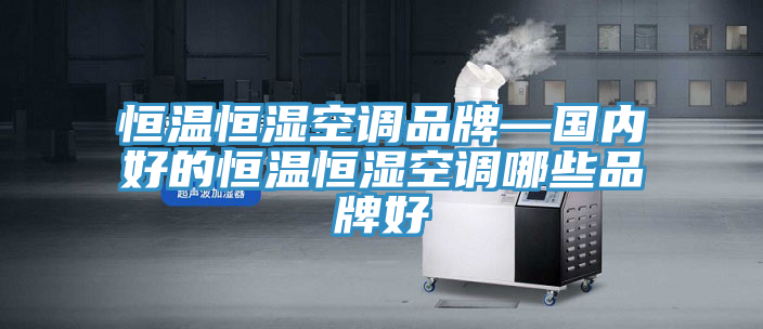 恒溫恒濕空調(diào)品牌—國(guó)內(nèi)好的恒溫恒濕空調(diào)哪些品牌好