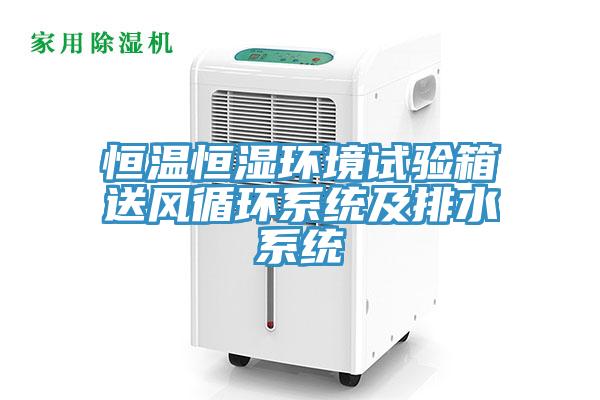 恒溫恒濕環(huán)境試驗(yàn)箱送風(fēng)循環(huán)系統(tǒng)及排水系統(tǒng)