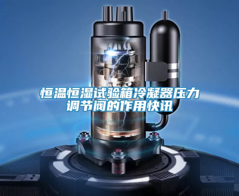 恒溫恒濕試驗(yàn)箱冷凝器壓力調(diào)節(jié)閥的作用快訊
