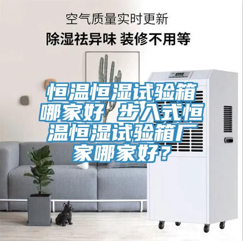 恒溫恒濕試驗(yàn)箱哪家好 步入式恒溫恒濕試驗(yàn)箱廠家哪家好？