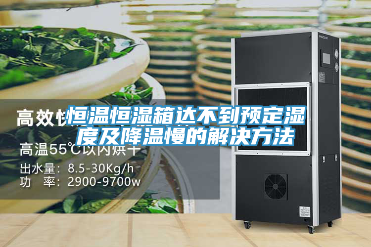 恒溫恒濕箱達不到預(yù)定濕度及降溫慢的解決方法