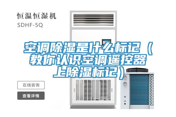 空調(diào)除濕是什么標(biāo)記（教你認(rèn)識(shí)空調(diào)遙控器上除濕標(biāo)記）