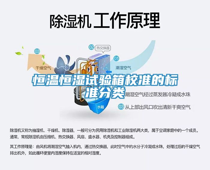 恒溫恒濕試驗箱校準(zhǔn)的標(biāo)準(zhǔn)分類
