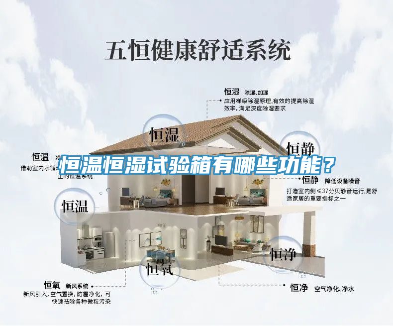 恒溫恒濕試驗箱有哪些功能？