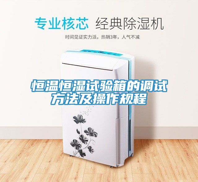 恒溫恒濕試驗箱的調試方法及操作規(guī)程