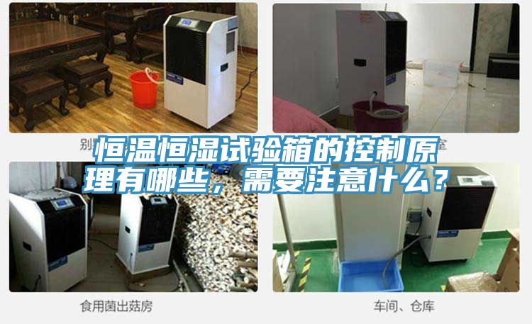 恒溫恒濕試驗箱的控制原理有哪些，需要注意什么？