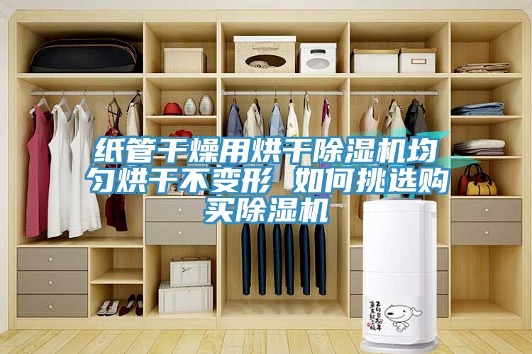紙管干燥用烘干除濕機均勻烘干不變形 如何挑選購買除濕機