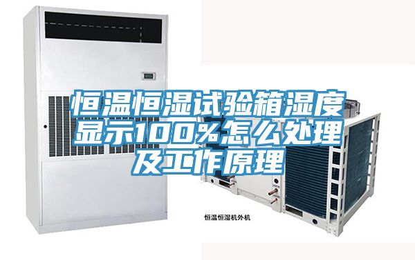恒溫恒濕試驗箱濕度顯示100%怎么處理及工作原理