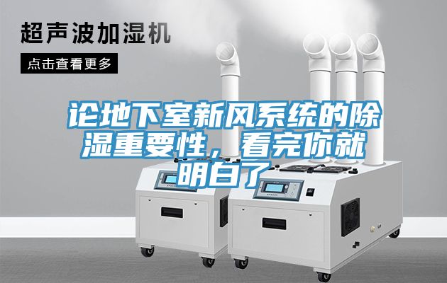 論地下室新風(fēng)系統(tǒng)的除濕重要性，看完你就明白了