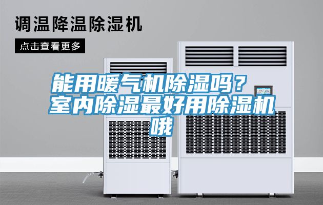 能用暖氣機(jī)除濕嗎？ 室內(nèi)除濕最好用除濕機(jī)哦
