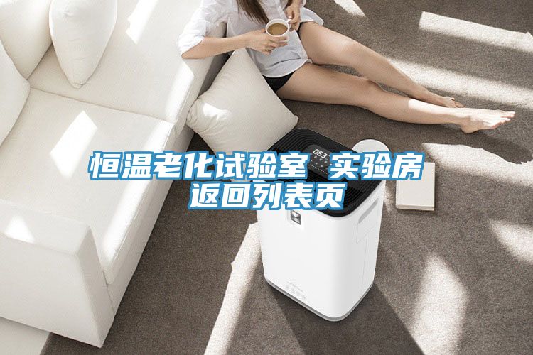 恒溫老化試驗(yàn)室 實(shí)驗(yàn)房 返回列表頁