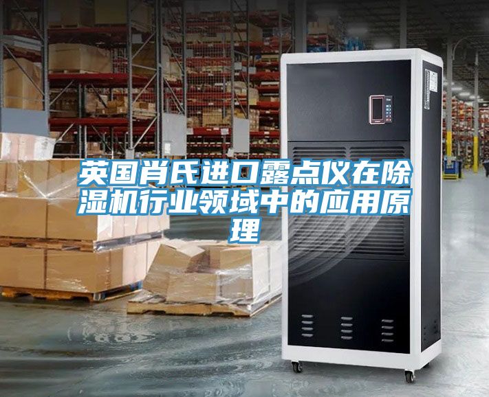 英國(guó)肖氏進(jìn)口露點(diǎn)儀在除濕機(jī)行業(yè)領(lǐng)域中的應(yīng)用原理
