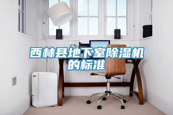 西林縣地下室除濕機(jī)的標(biāo)準(zhǔn)