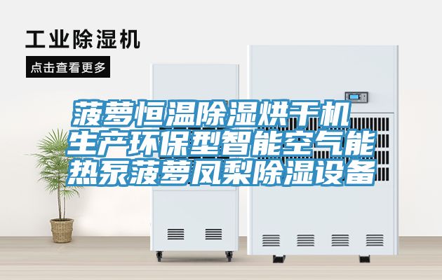 菠蘿恒溫除濕烘干機 生產環(huán)保型智能空氣能熱泵菠蘿鳳梨除濕設備
