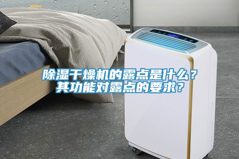 除濕干燥機(jī)的露點(diǎn)是什么？其功能對(duì)露點(diǎn)的要求？