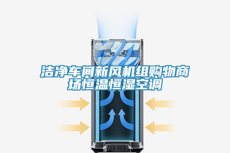 潔凈車間新風(fēng)機(jī)組購(gòu)物商場(chǎng)恒溫恒濕空調(diào)