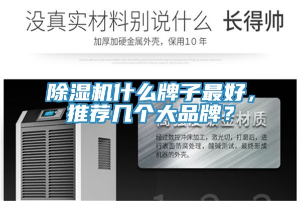 除濕機什么牌子最好，推薦幾個大品牌？