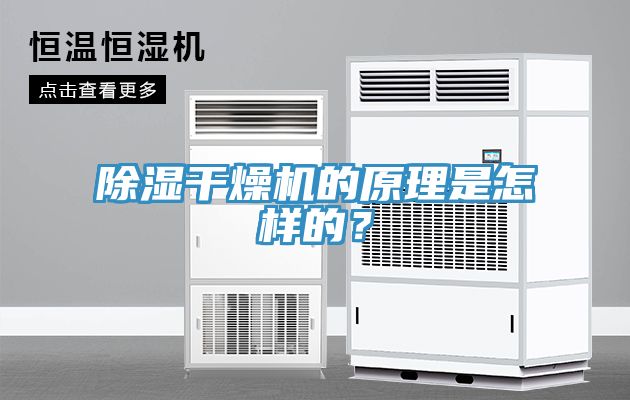 除濕干燥機的原理是怎樣的？