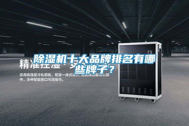 除濕機(jī)十大品牌排名有哪些牌子？