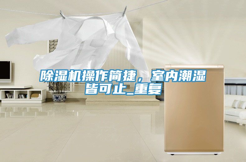 除濕機操作簡捷，室內(nèi)潮濕皆可止_重復(fù)