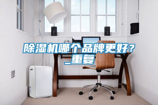 除濕機哪個品牌更好？_重復(fù)