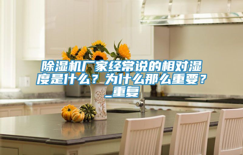 除濕機(jī)廠家經(jīng)常說的相對(duì)濕度是什么？為什么那么重要？_重復(fù)