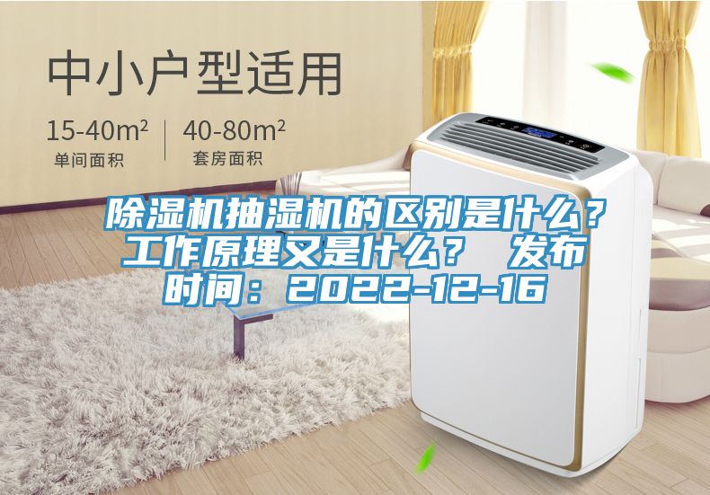 除濕機(jī)抽濕機(jī)的區(qū)別是什么？工作原理又是什么？ 發(fā)布時(shí)間：2022-12-16