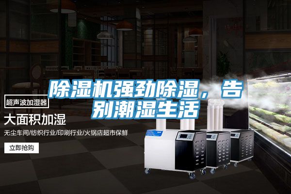 除濕機(jī)強(qiáng)勁除濕，告別潮濕生活