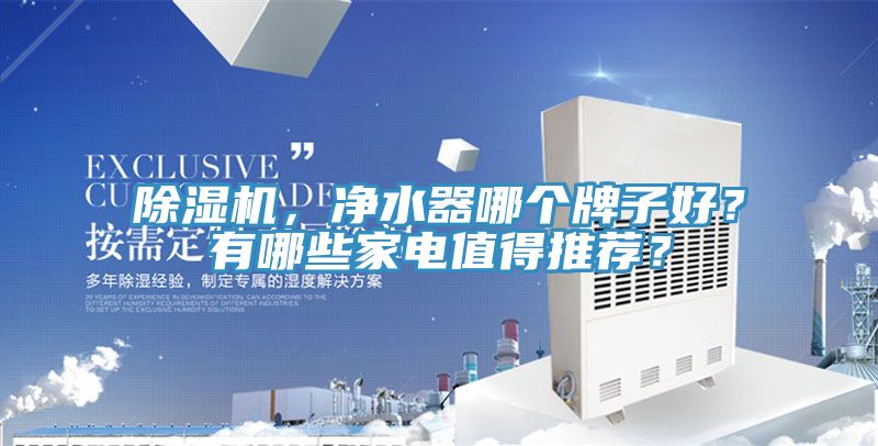 除濕機(jī)，凈水器哪個(gè)牌子好？有哪些家電值得推薦？